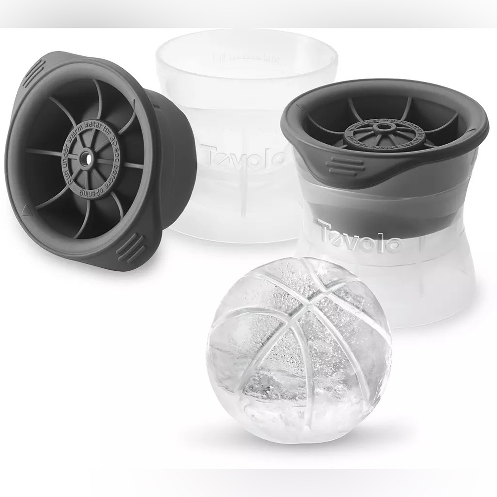 Tovolo Basketball Ice Mold Set—NWT